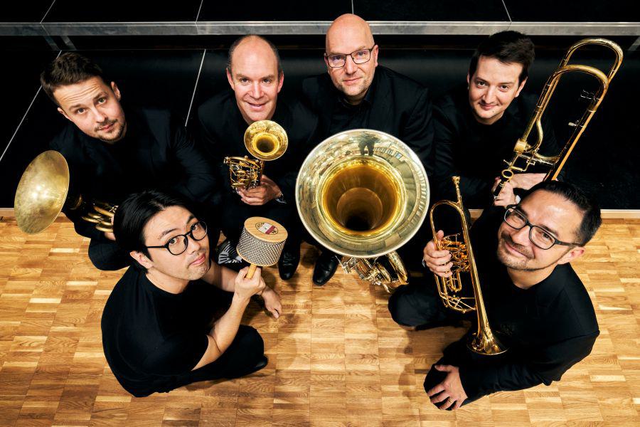 Blechbläsermusik humorvoll und virtuos