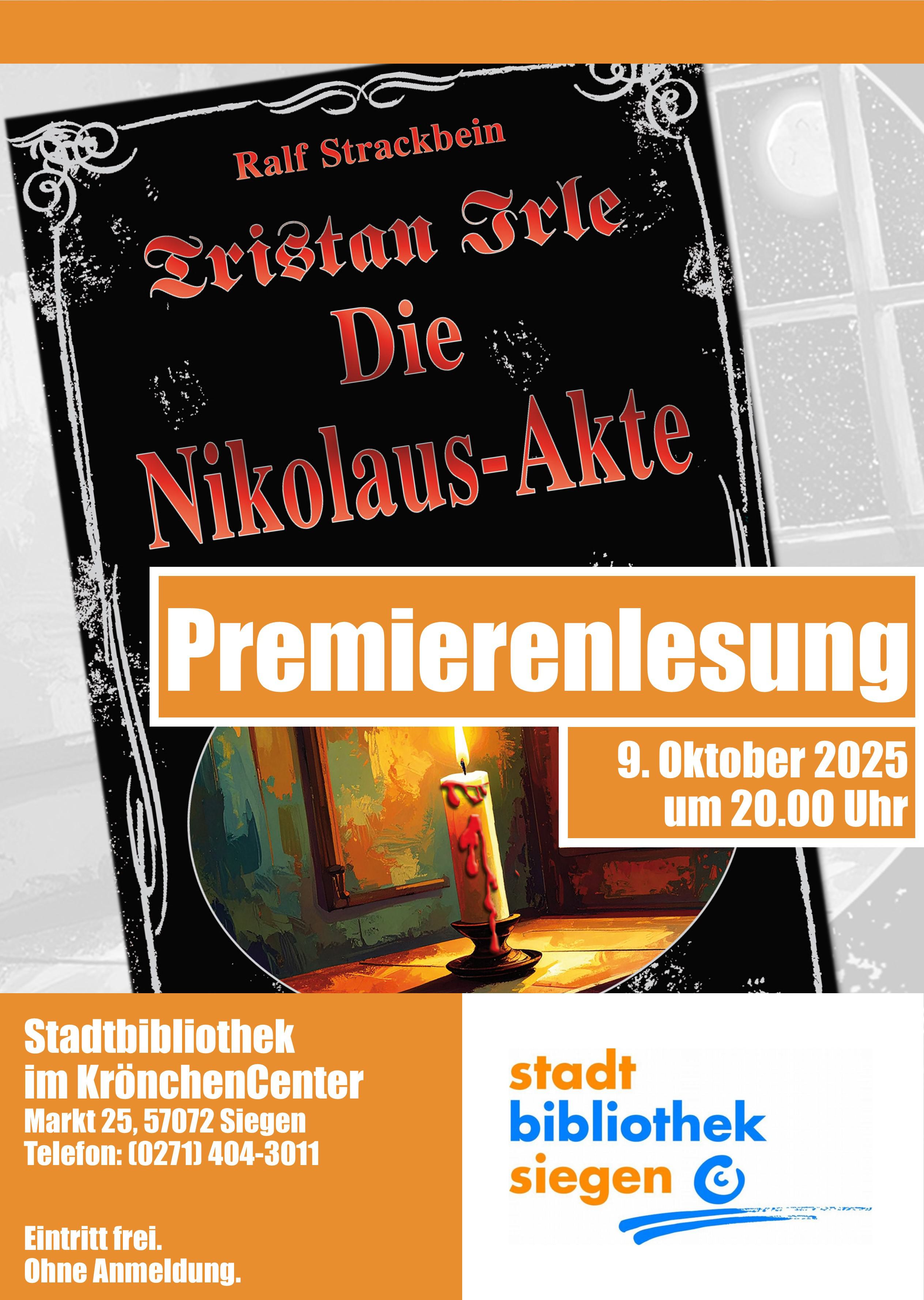 Ralf Strackbein stellt neuen Kriminalroman vor