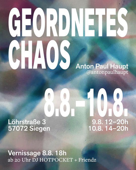 Anton Paul Haupt im POOOL