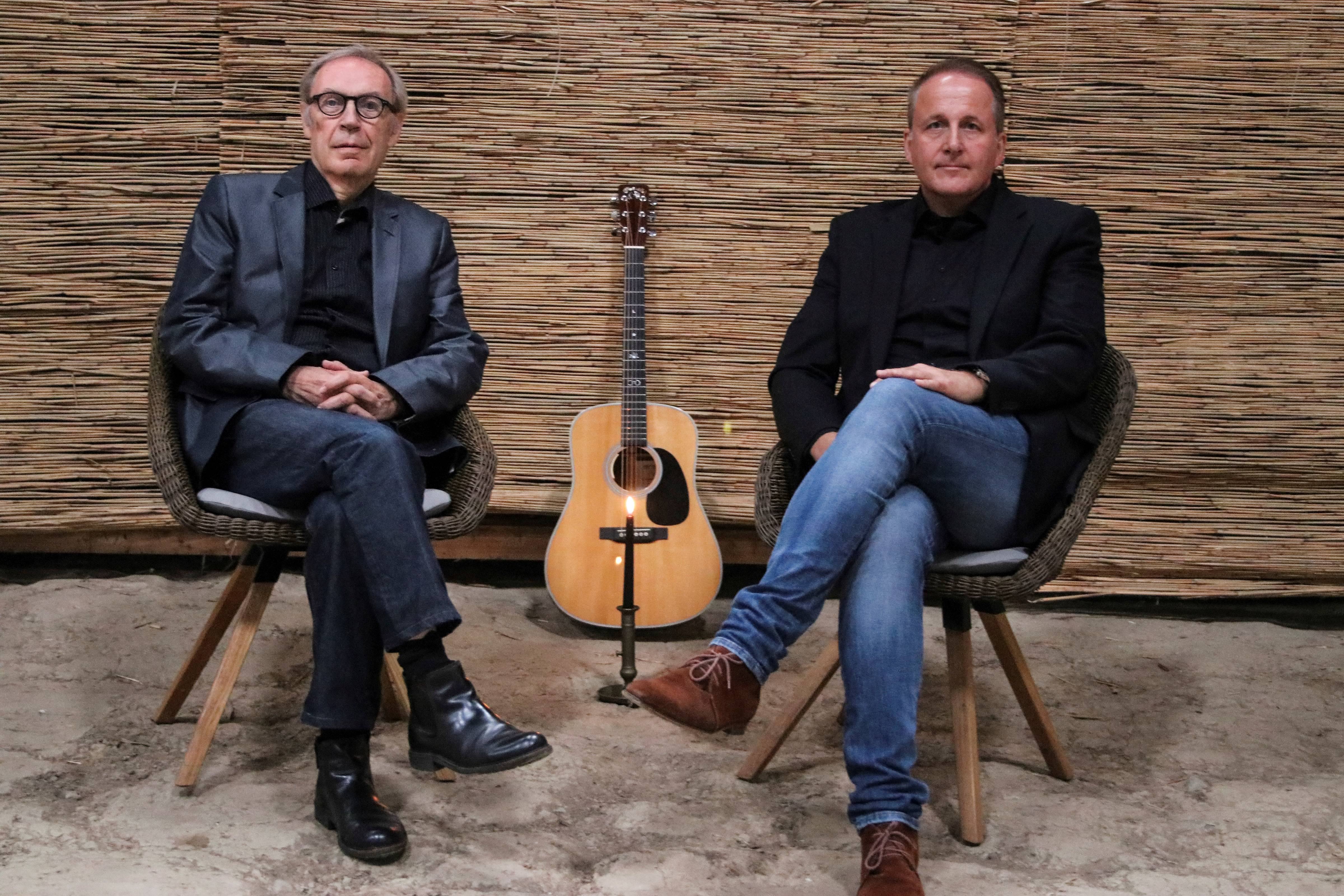 Anlässlich seines 85. Geburtstags 2025, mit Achim Amme und Volkwin Müller