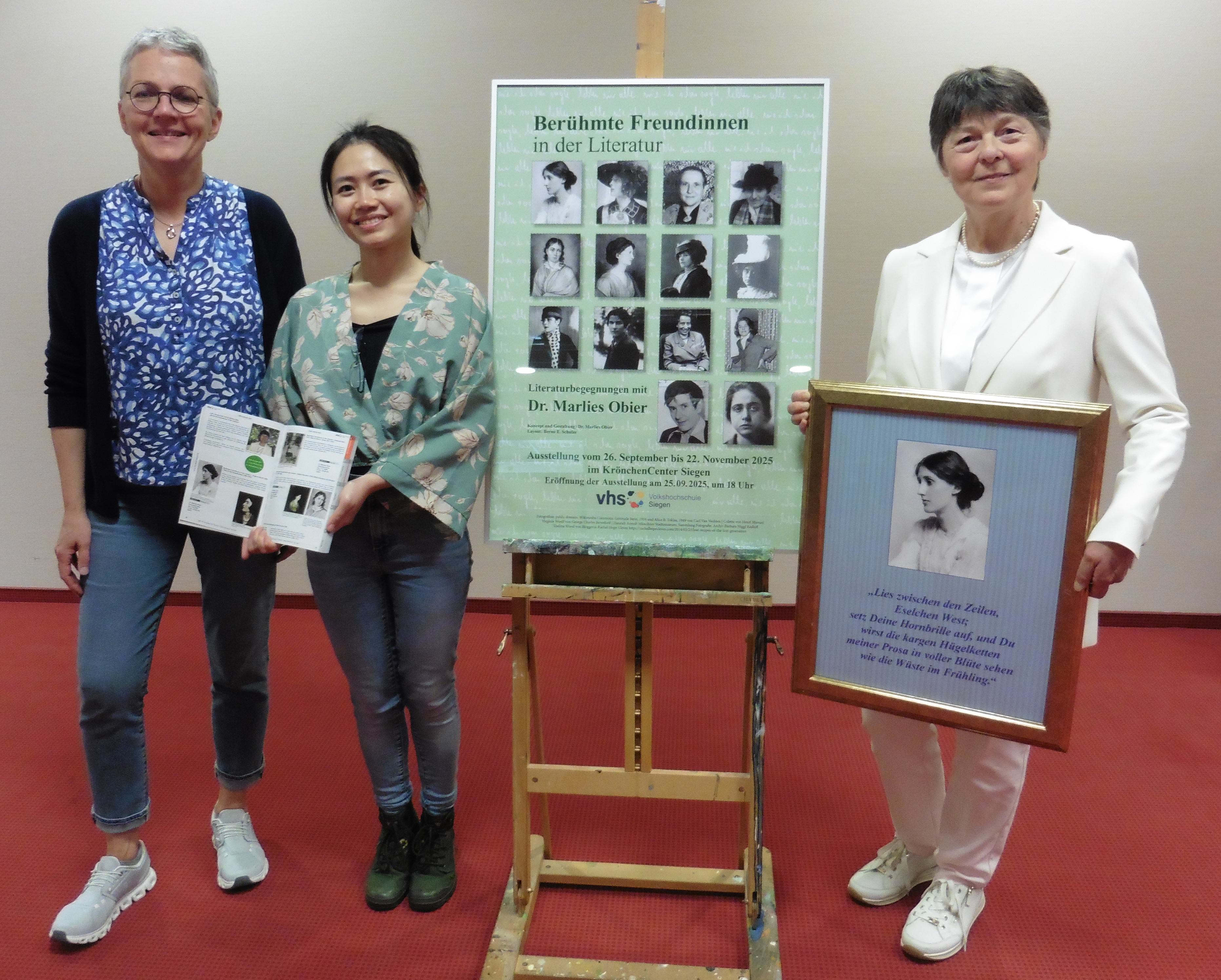 Literaturbegegnungen mit Dr. Marlies Obier