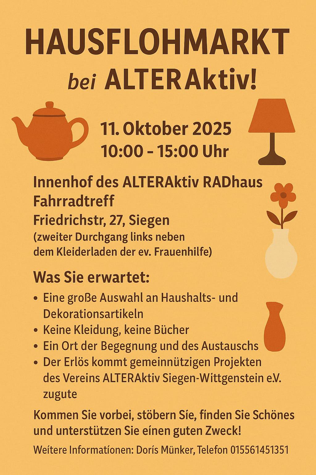 Im Innenhof des RADhaus Fahrradtreffs