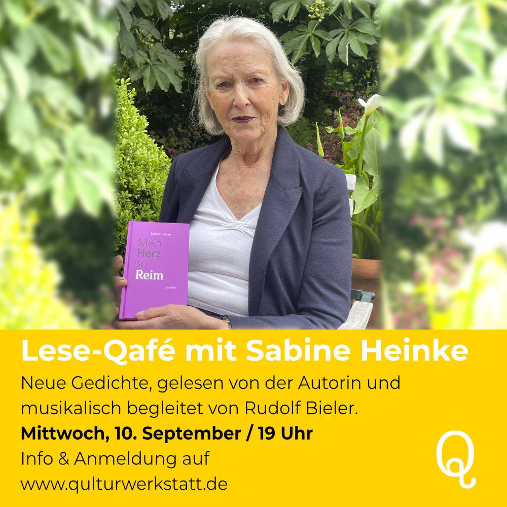 Neue Gedichte, gelesen von der Autorin und musikalisch begleitet von Rudolf Bieler