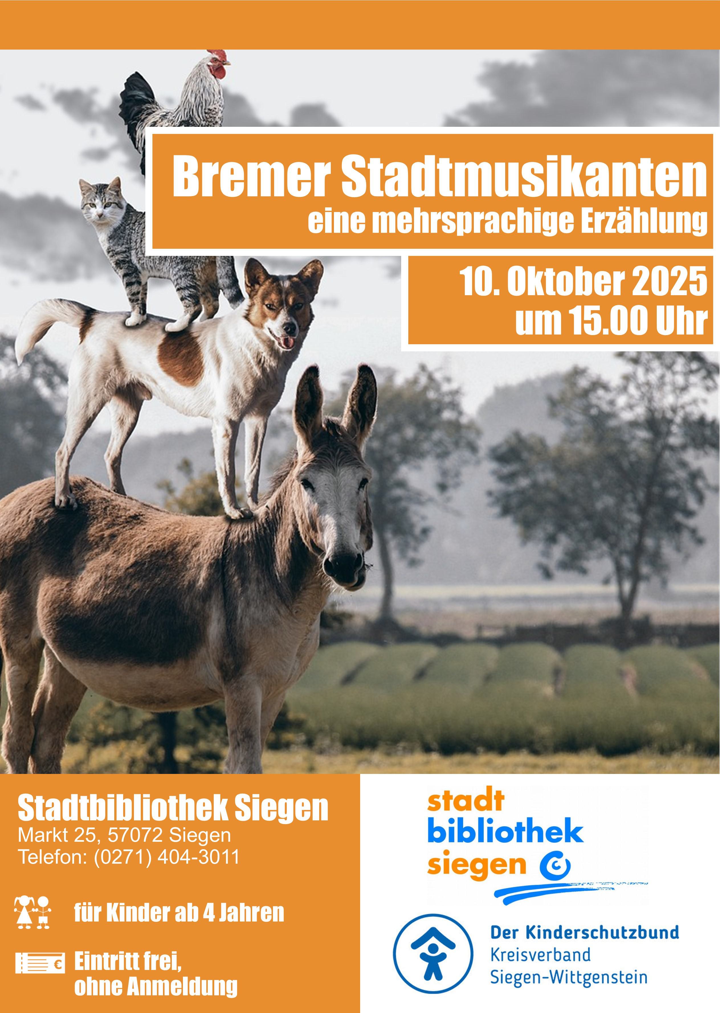 mehrsprachige Märchenerzählung in der Stadtbibliothek Siegen