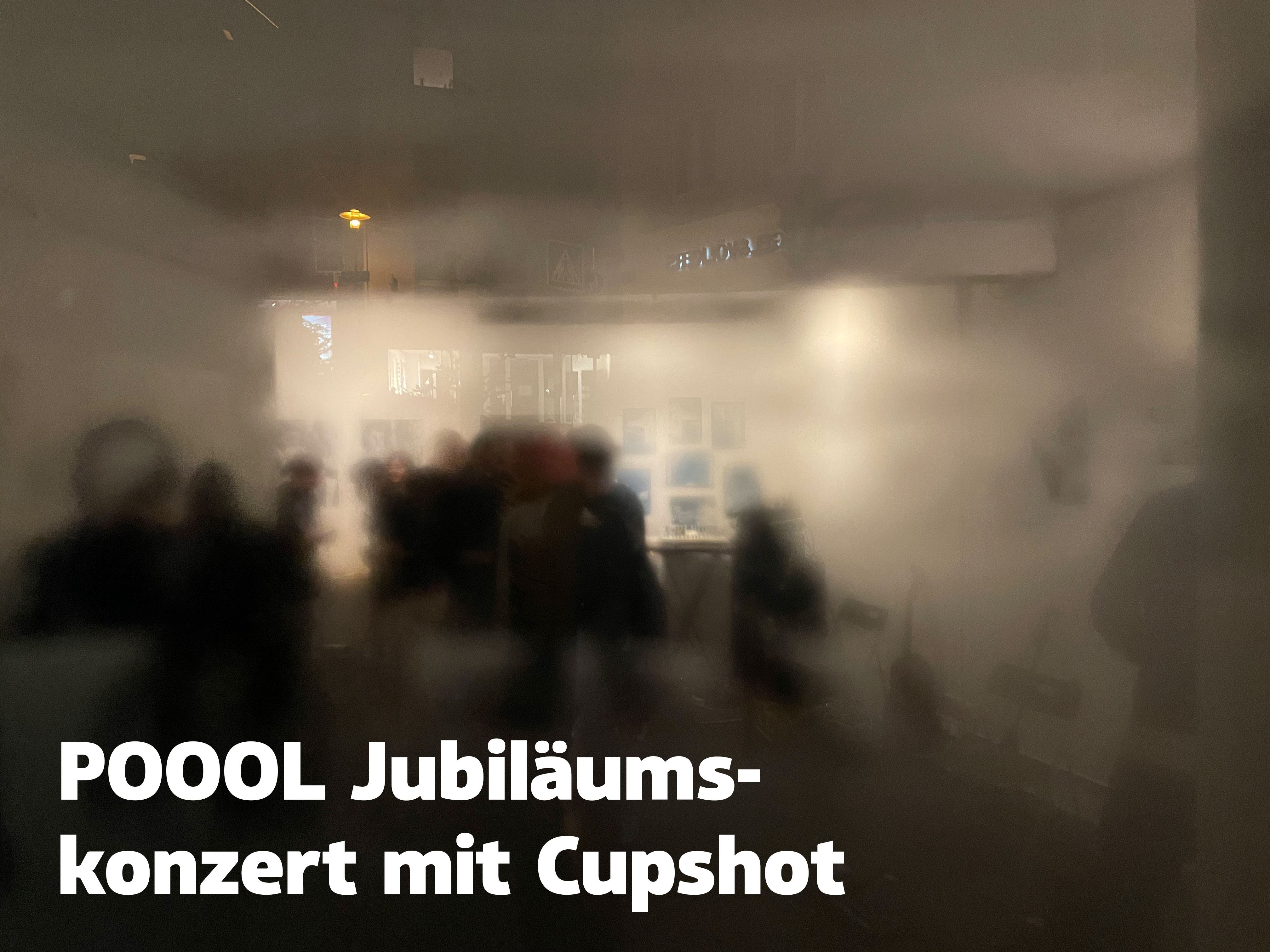 Jubiläumskonzert zum 1jährigen bestehen des POOOLS