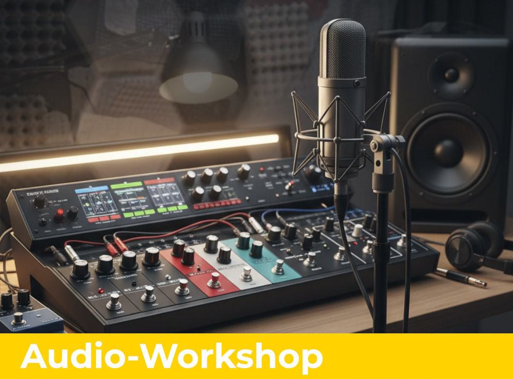 Experimentiren mit Mikro und Effektgerät. Für alle ab 8 Jahren!