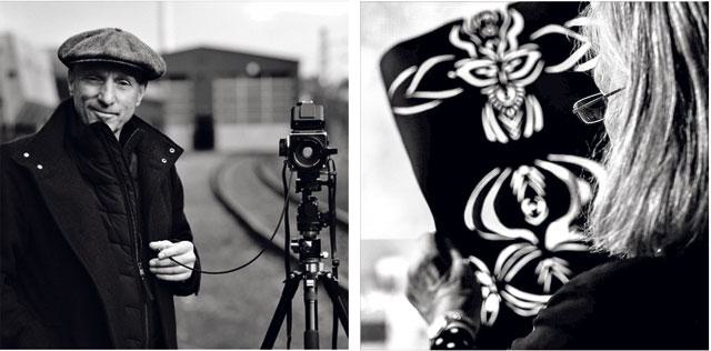 Dirk Trampedach und Ursula Hübsch Scherenschnitt trifft auf Fotografie